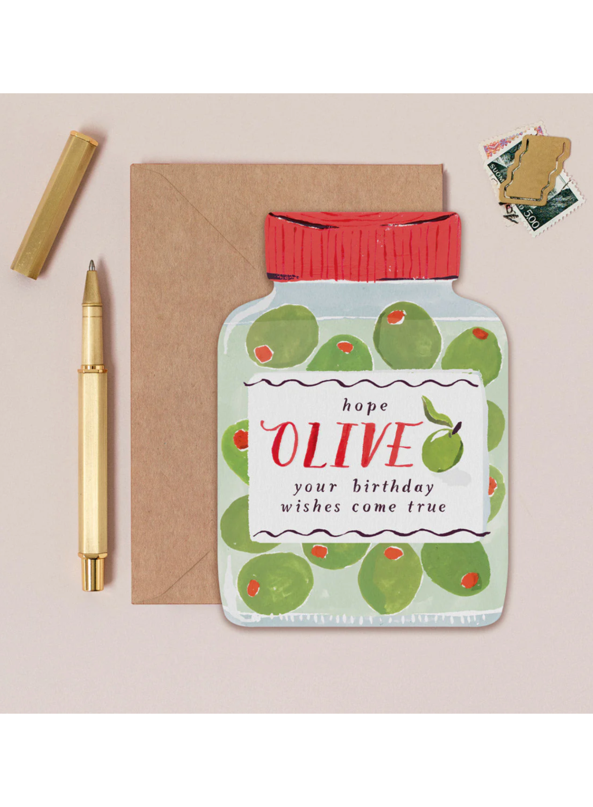 Olives Birthday Card from Sister Paper Co.