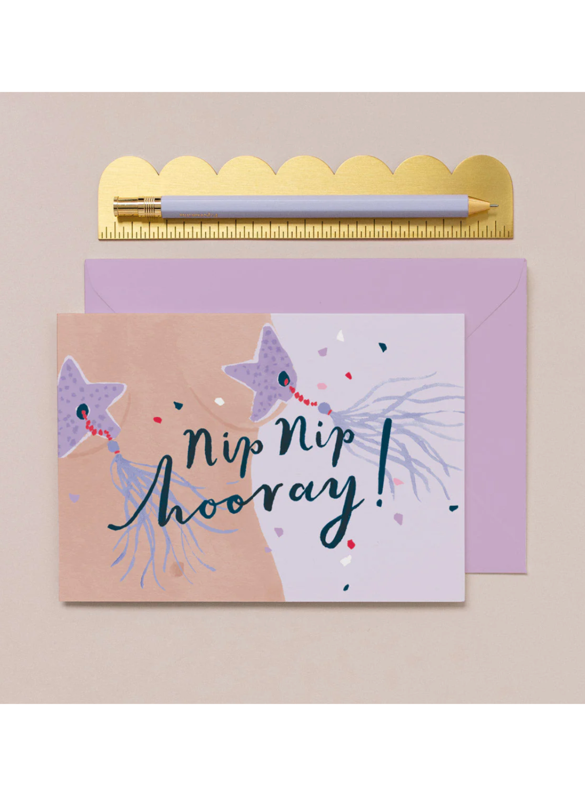Nip Nip Hooray Card from Sister Paper Co.