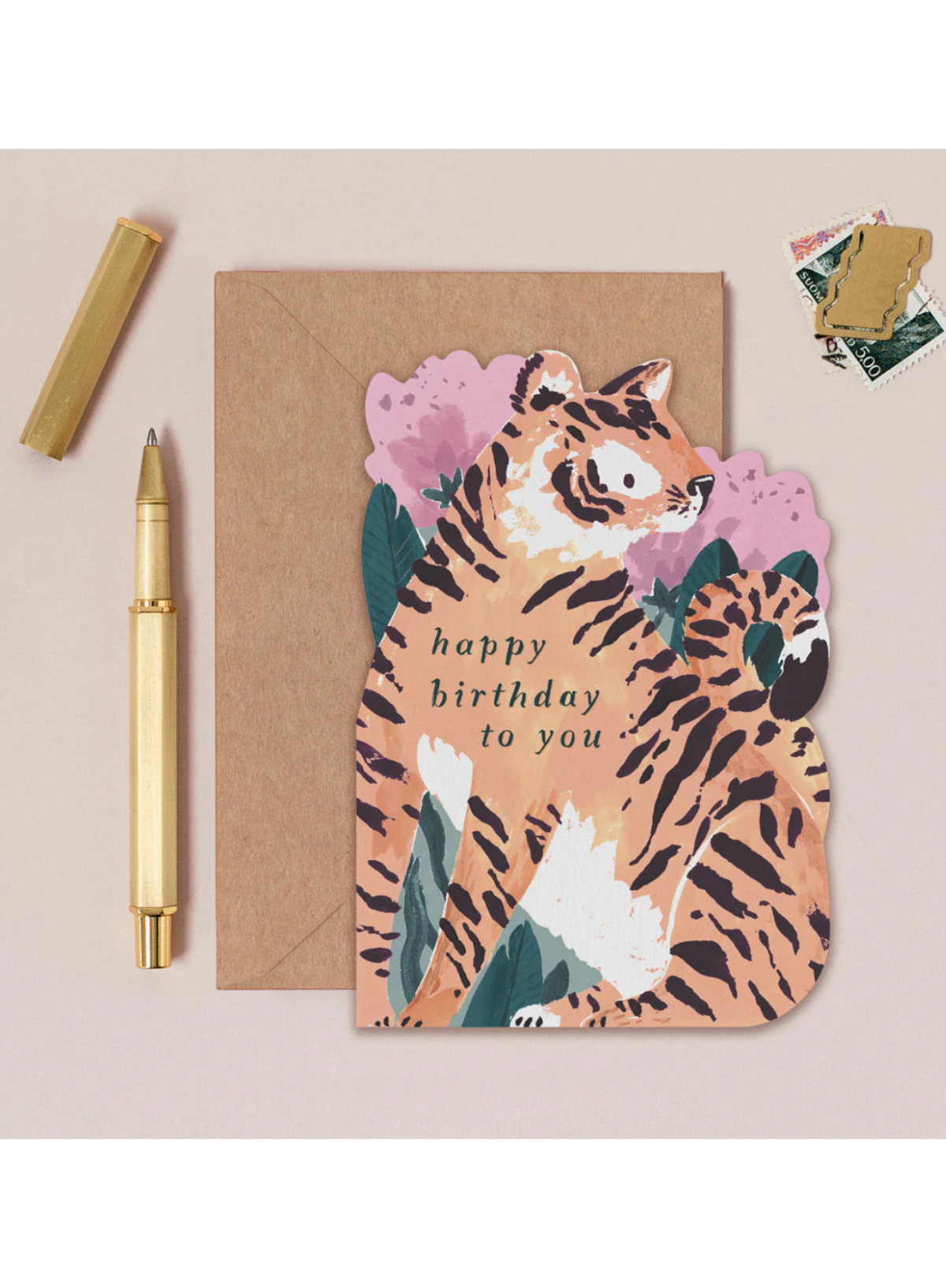 Tiger Birthday Card from Sister Paper Co.