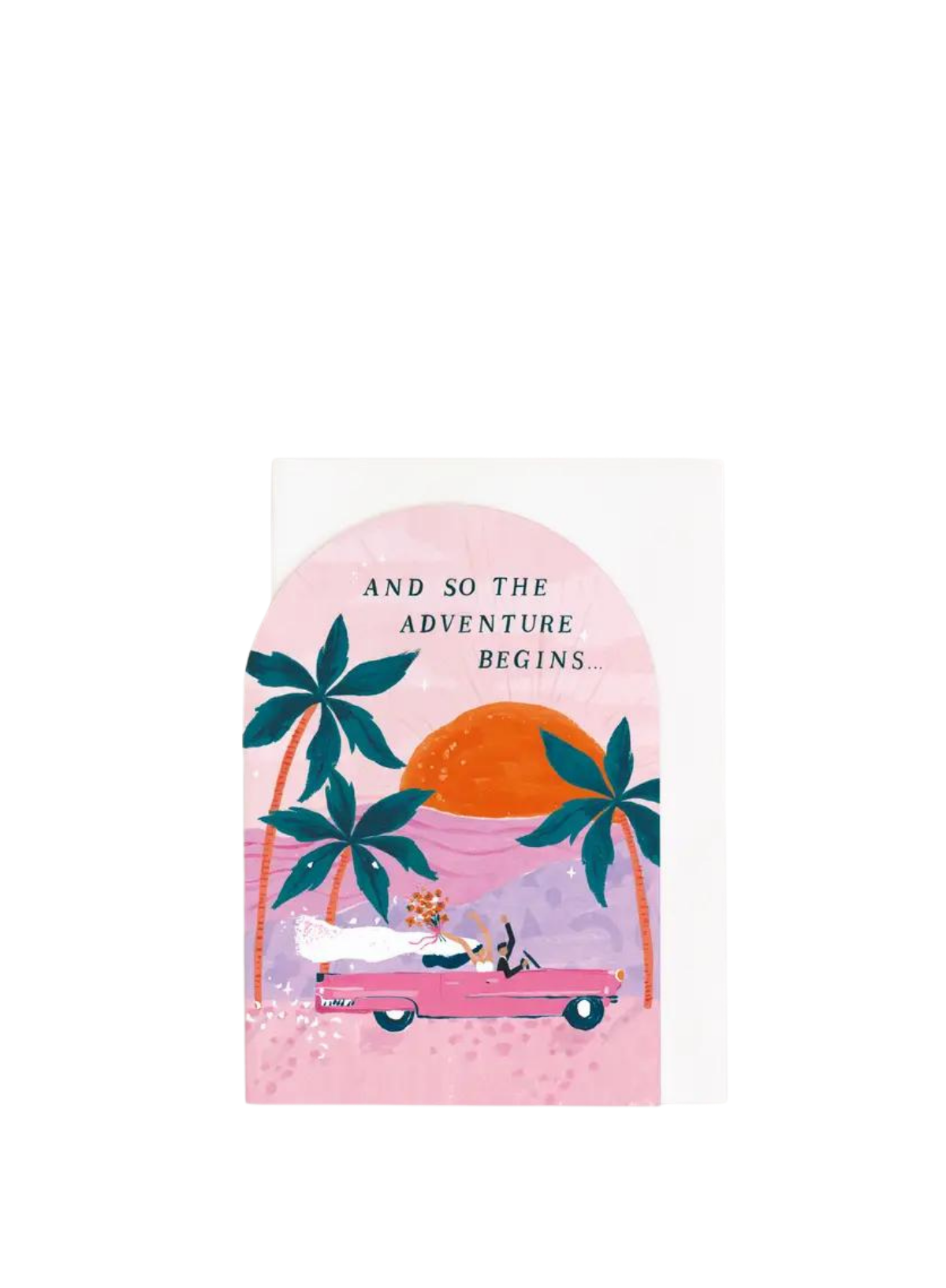 Adventures Wedding Card from Sister Paper Co.