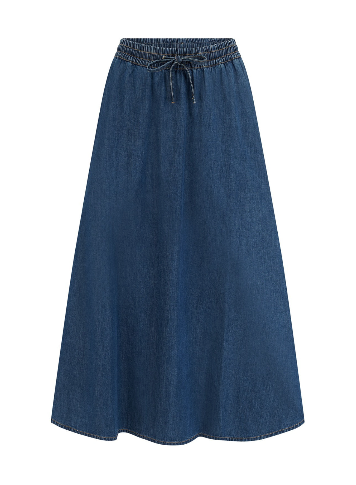Sugarhill Allegra Midi Skirt in Denim