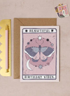 Moth Birthday Vibes Card from Sister Paper Co.