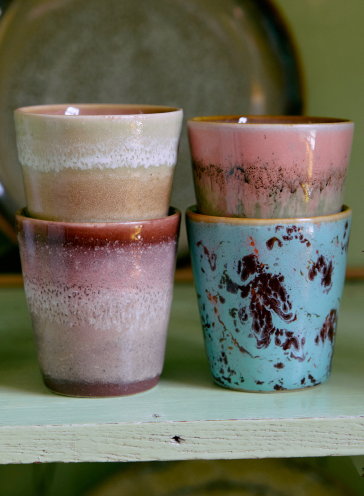 HK Living 70s Ceramics Ristretto Mug in Rosefield