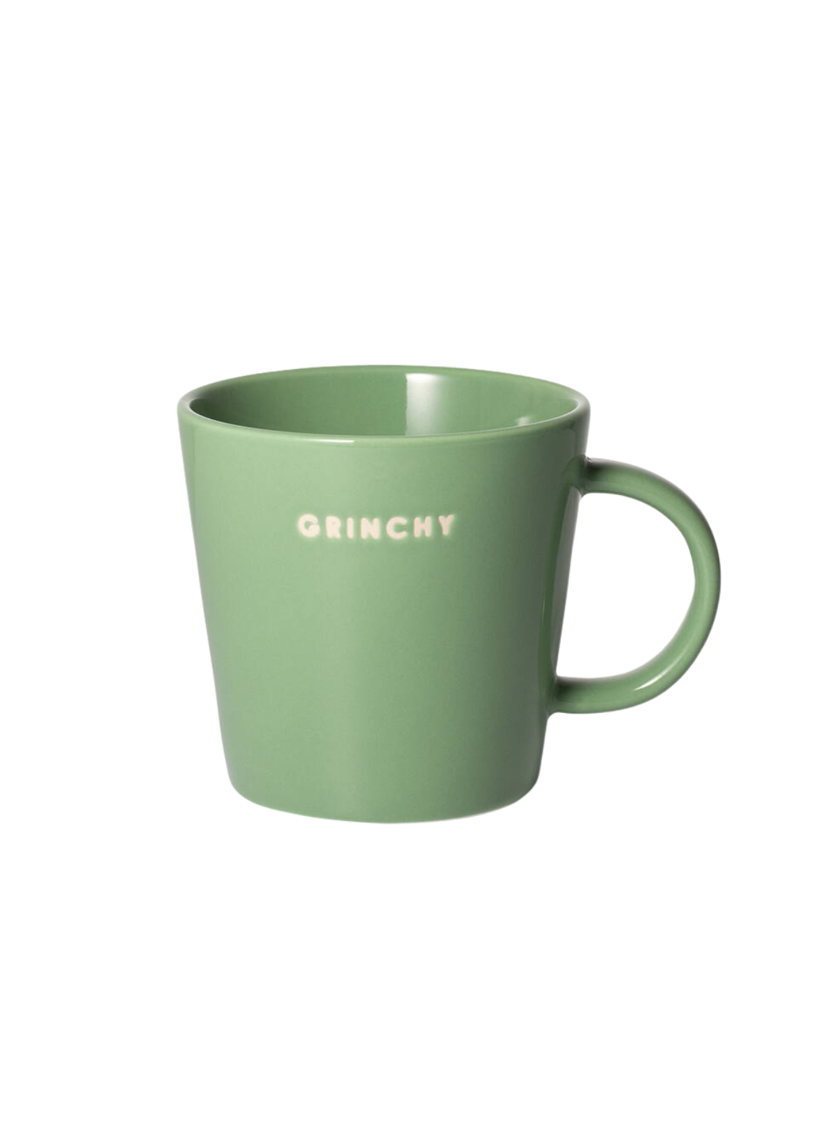 Ceramic Tea Cup Grinchy Green from Vondels