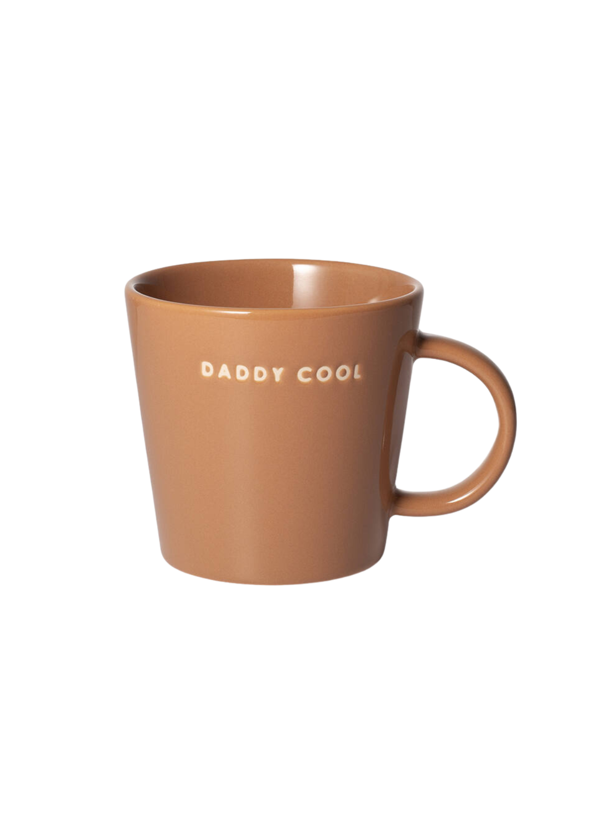 Ceramic Tea Cup Daddy Cool Terracotta from Vondels