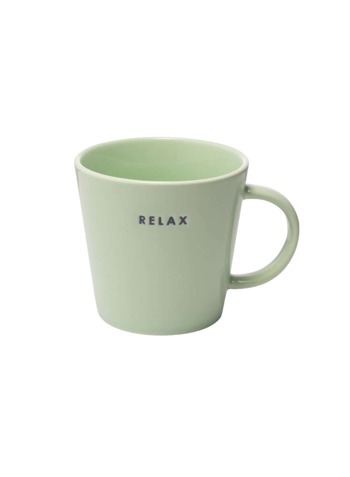 Ceramic Tea Cup Relax Light Green from Vondels