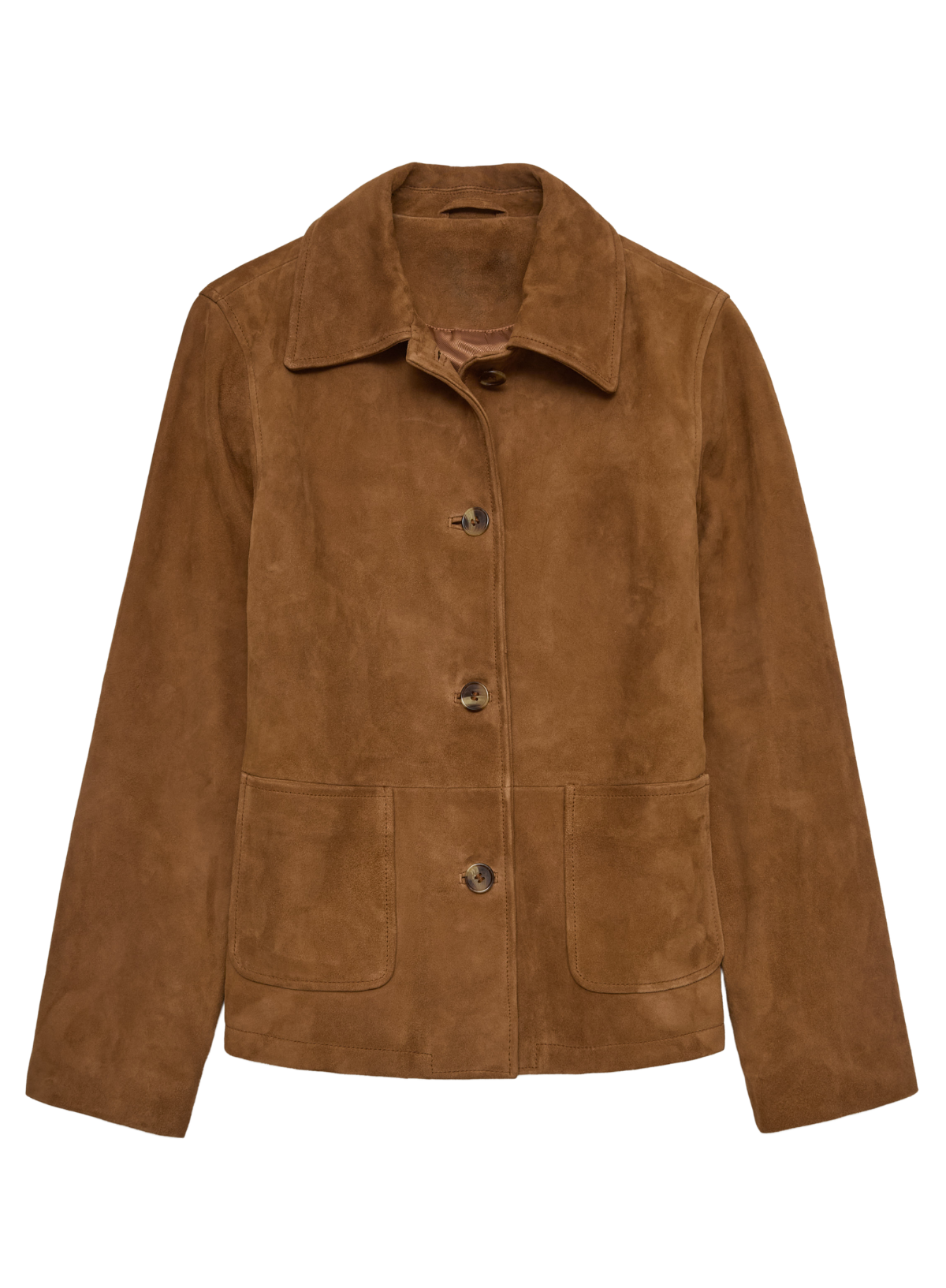 Suede Jacket in Amber from Yerse