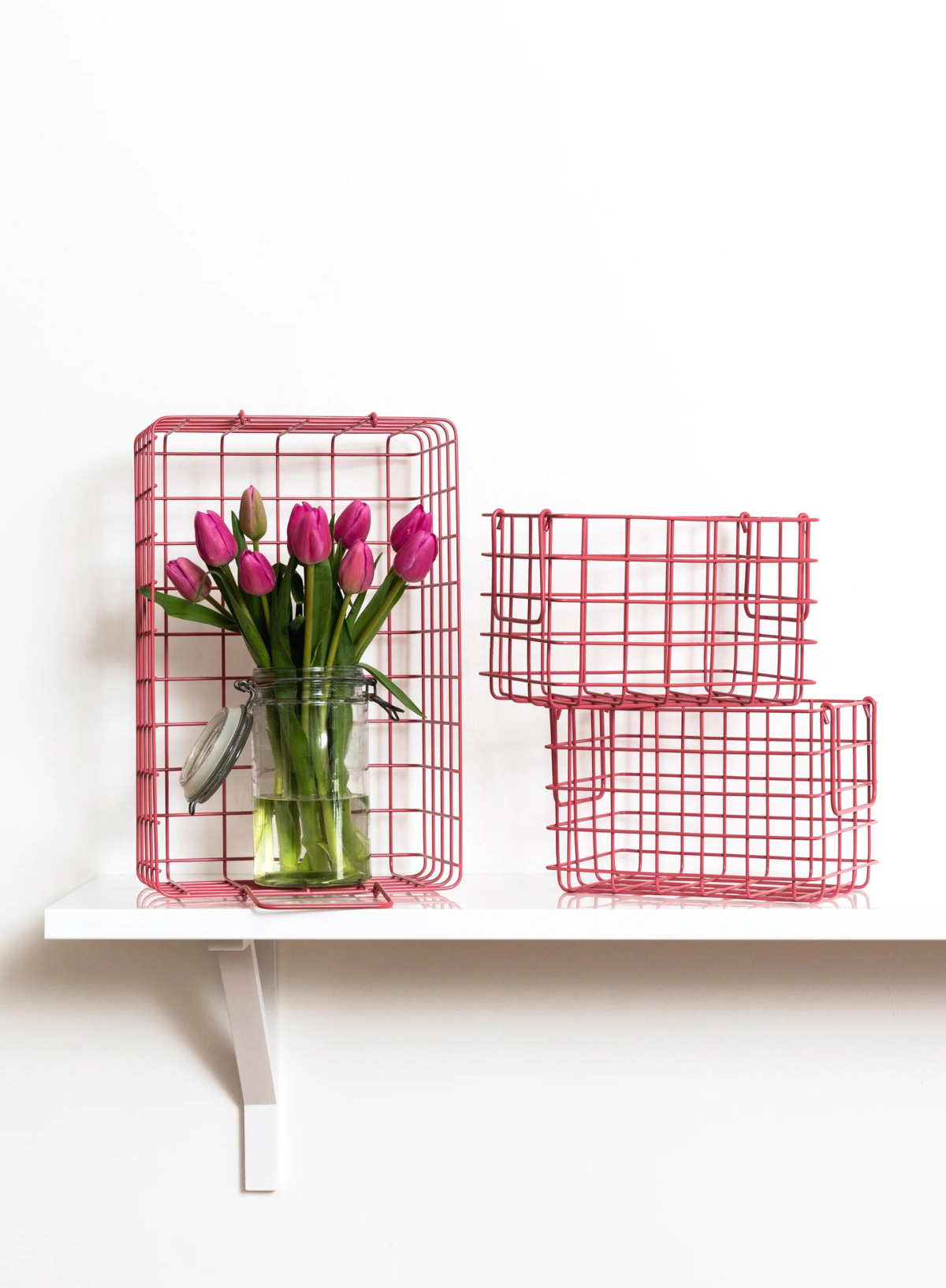 Wire Small Locker Basket from Mustard