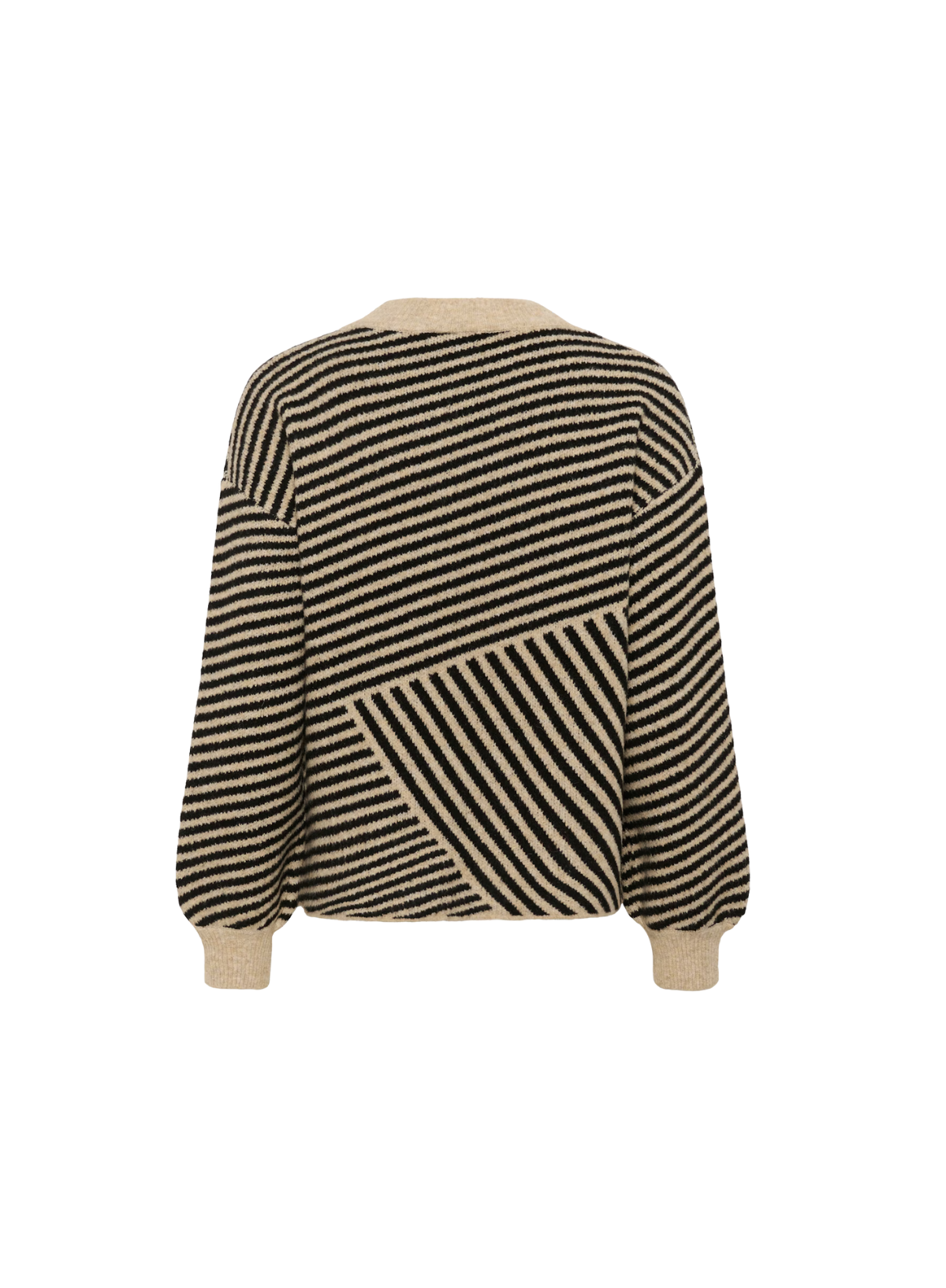 Verana Knit Pullover in Feather Grey Melange from Kaffe