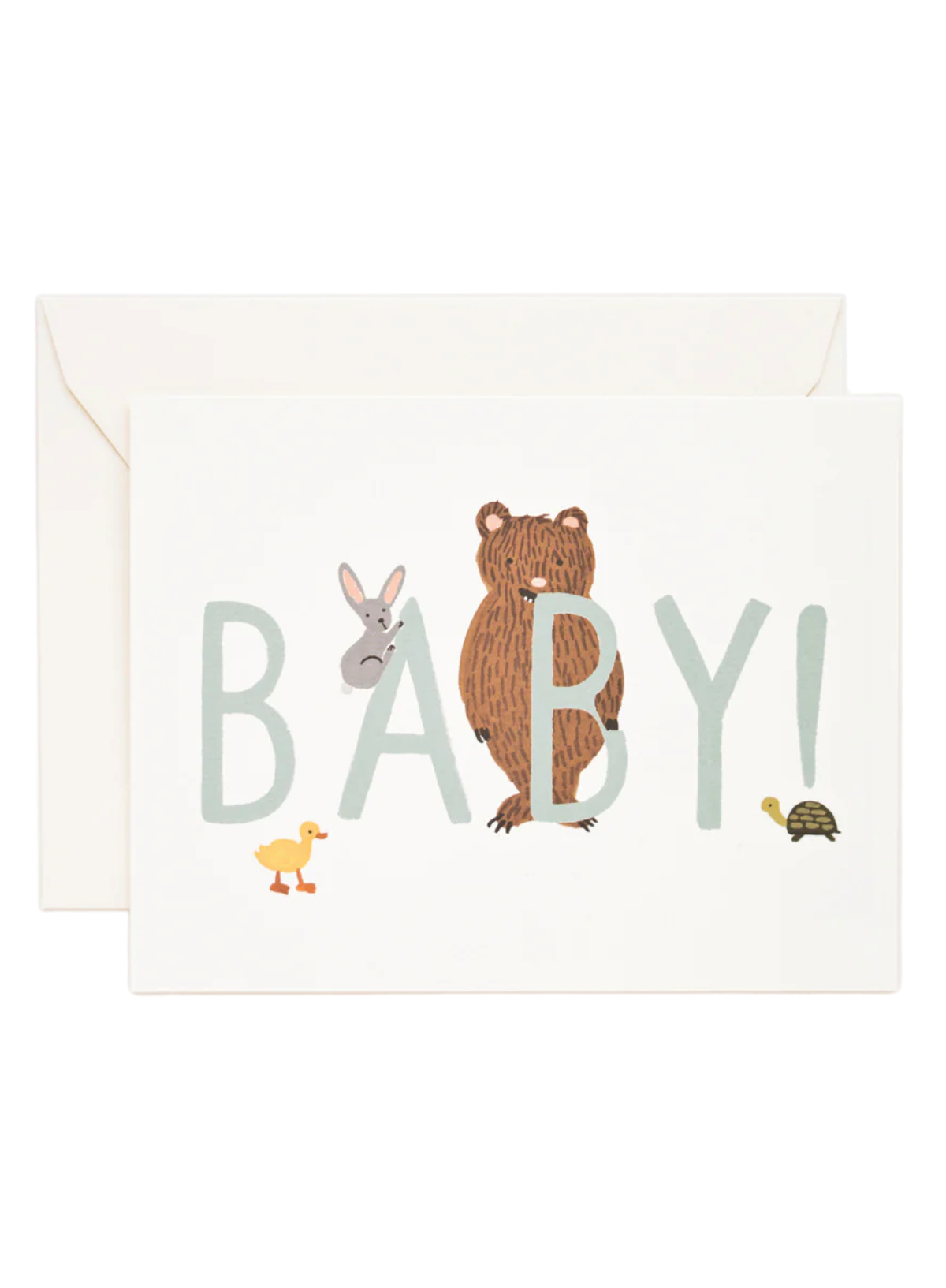 Baby! Mint Card from Rifle Paper Co.