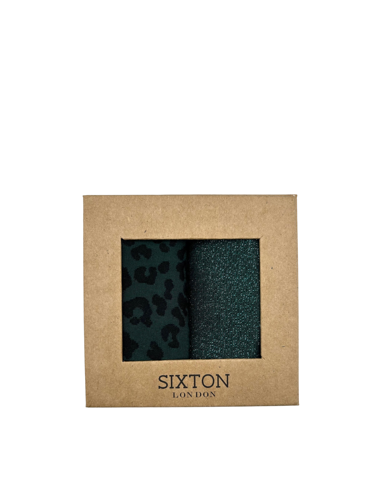 Teal Mix Duo Sock Box from Sixton