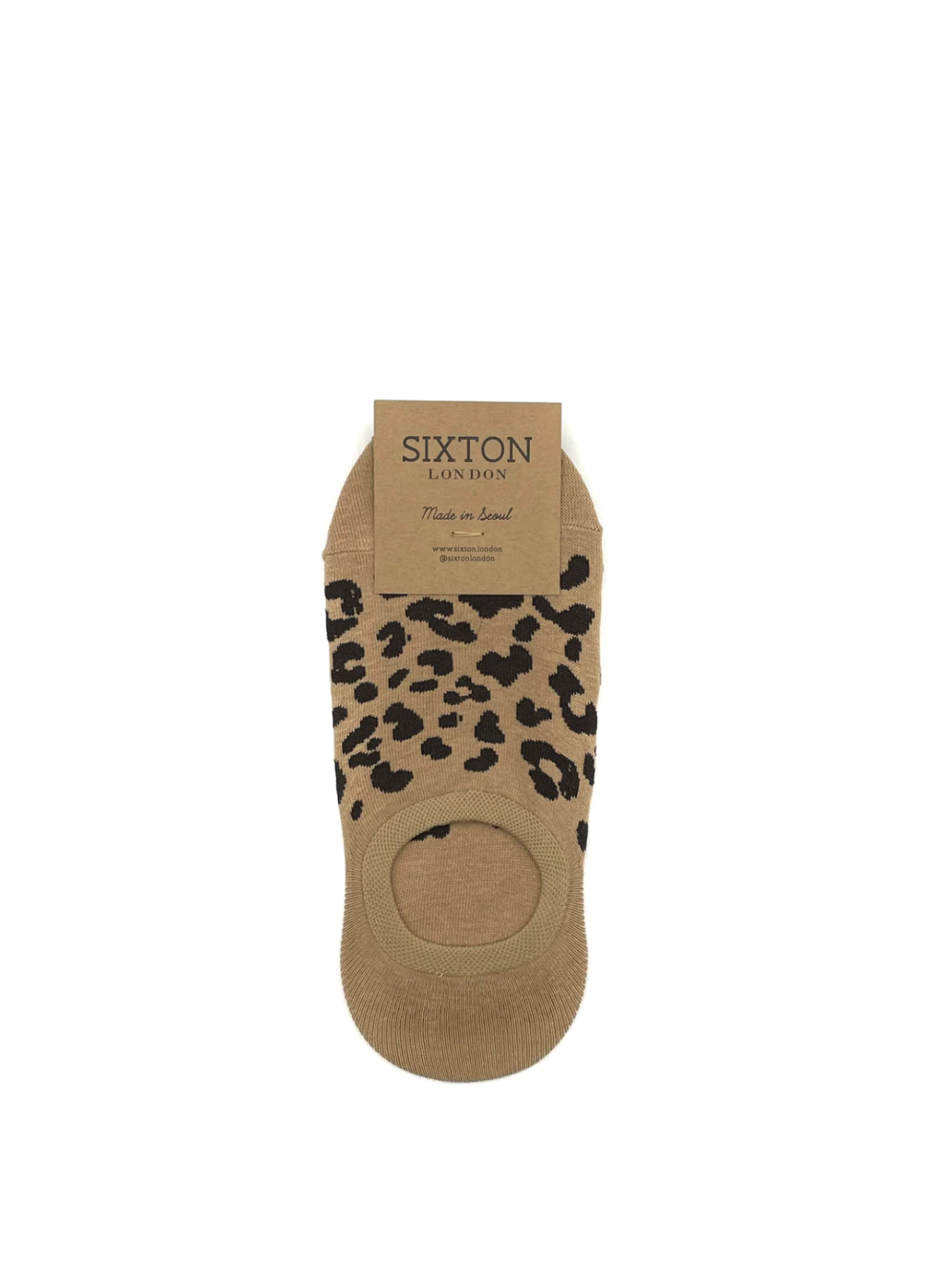 Trainer Socks in Tan from Sixton