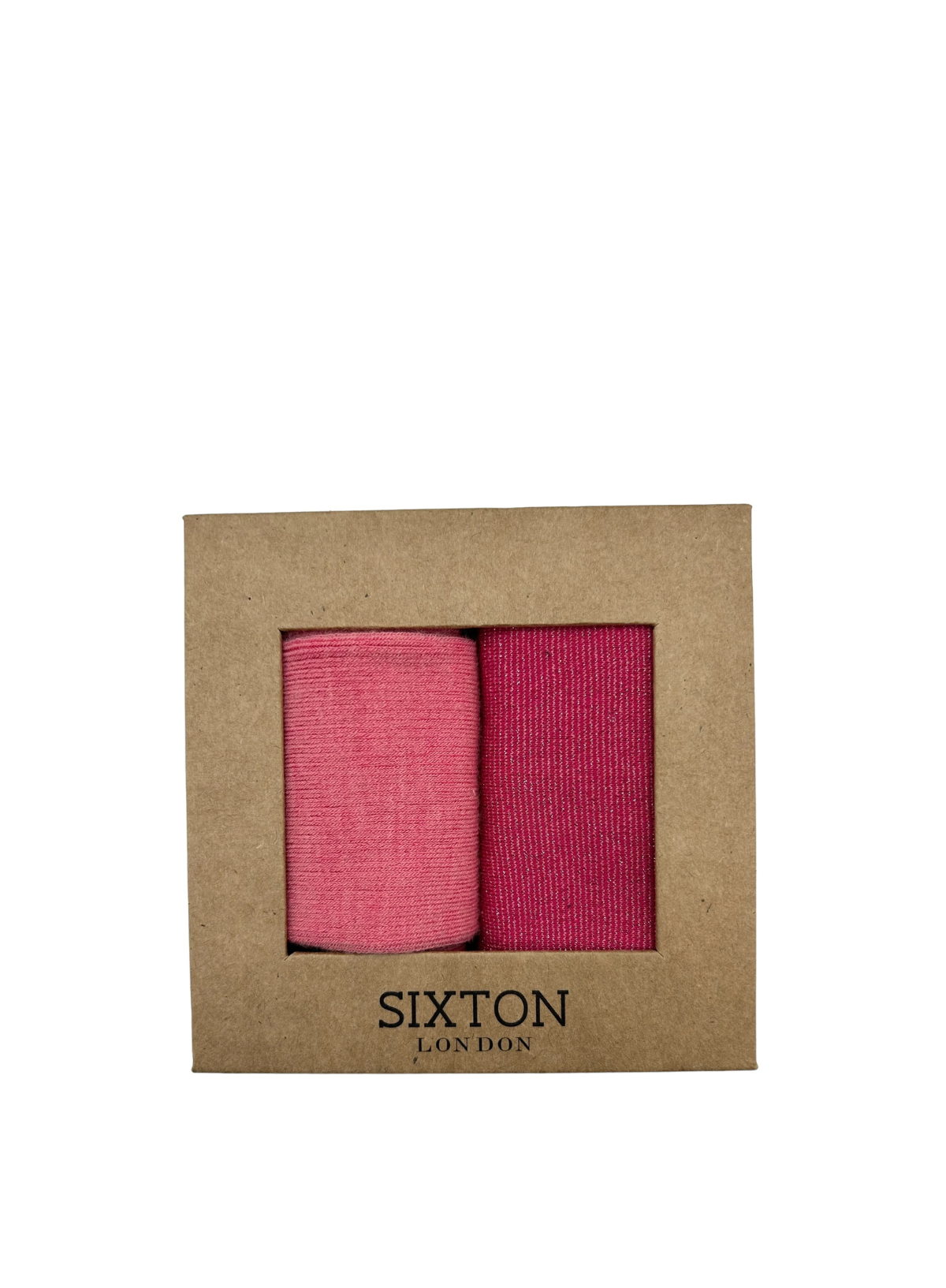 Pink Barcelona and Tokyo Sock Box Duo from Sixton