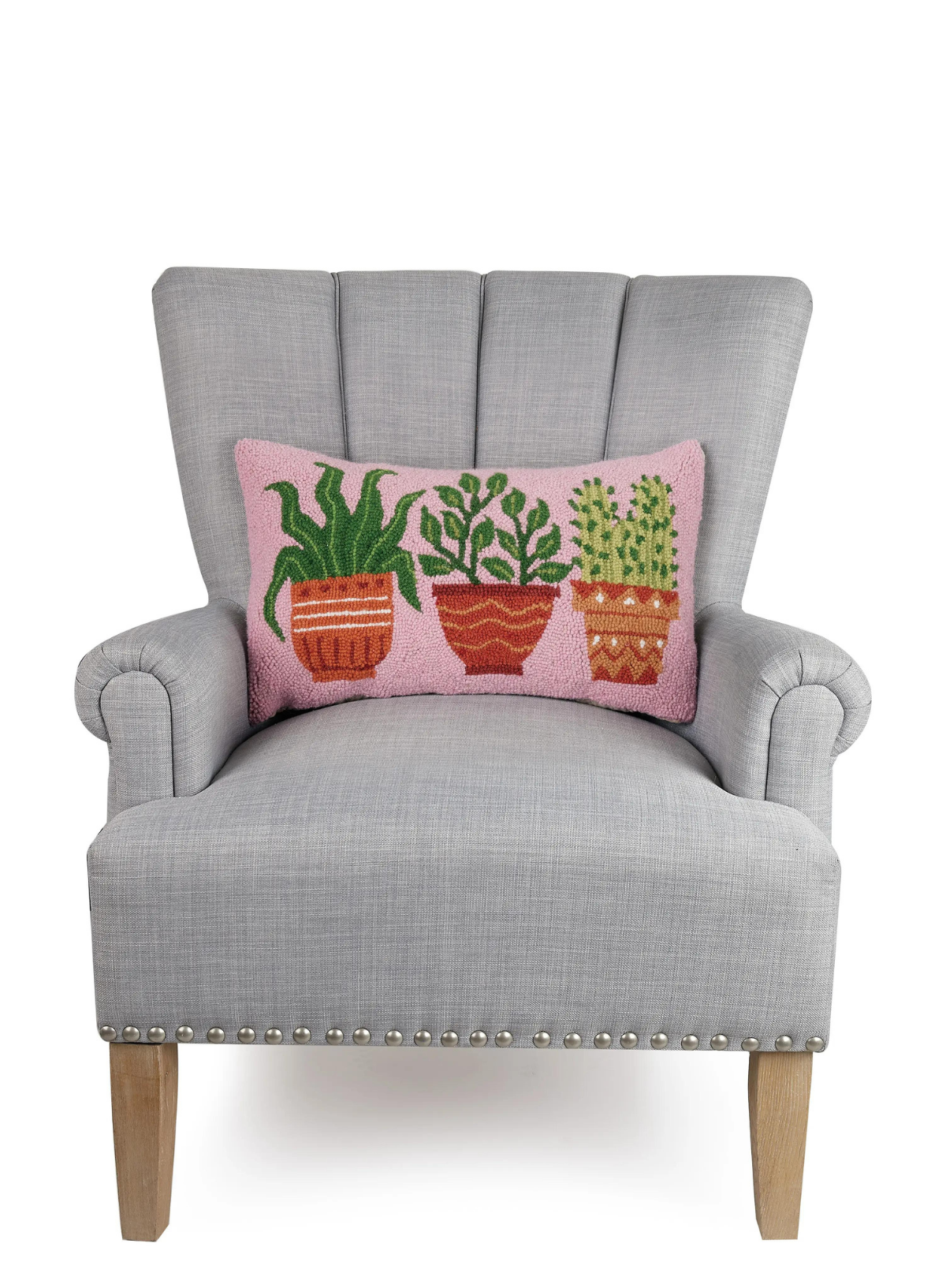 House Plants Hook Cushion from Peking Handicraft