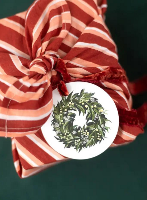 Wreath Gift Tags from 1 Canoe 2