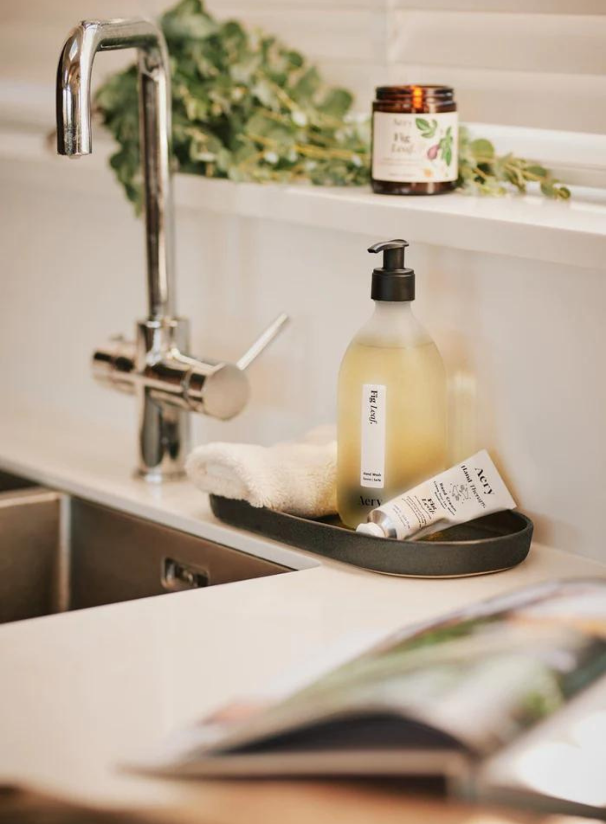 Aery Living Fig Leaf Hand Wash - Black Fig Vetiver & Cedarwood