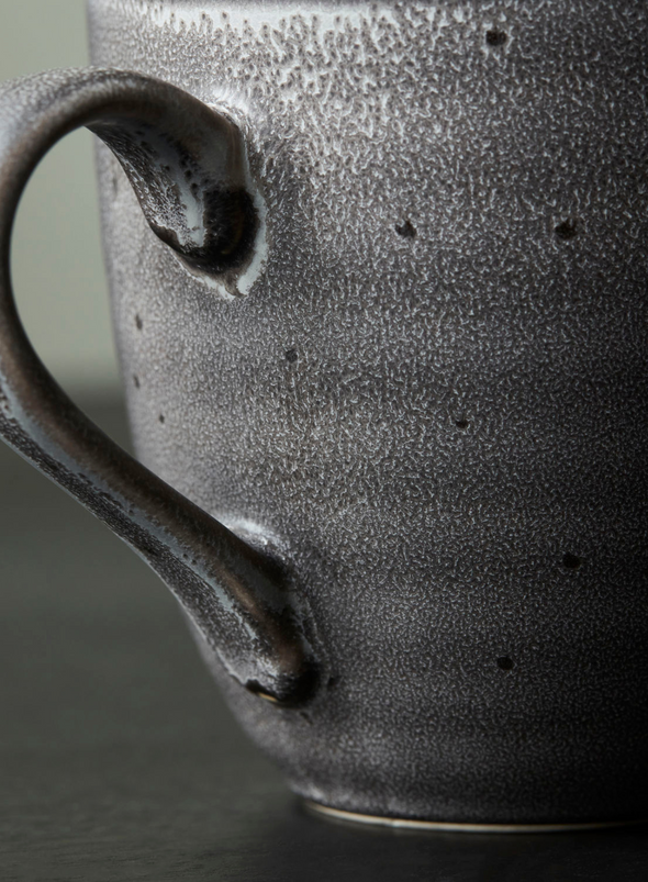 Dark Grey Rustic Mug from House Doctor