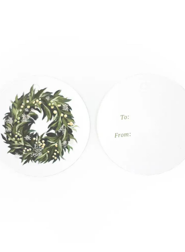 Wreath Gift Tags from 1 Canoe 2