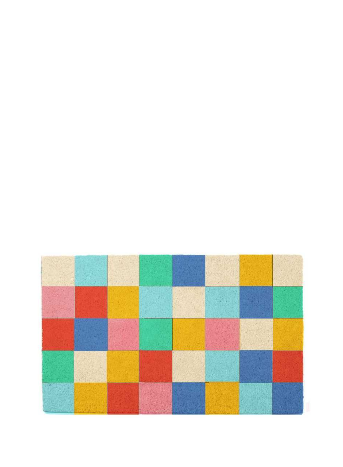 Doormat 'Summer Squares' Multicolor from Fisura