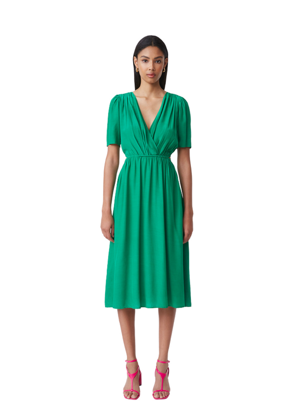 Ciska Dress in Vert from Suncoo