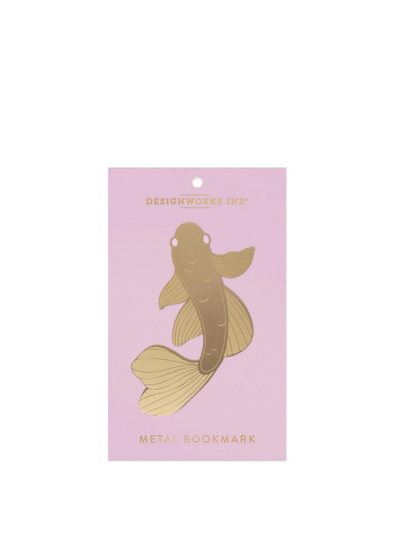 Metal Bookmark - Koi Fish from Designworks Ink