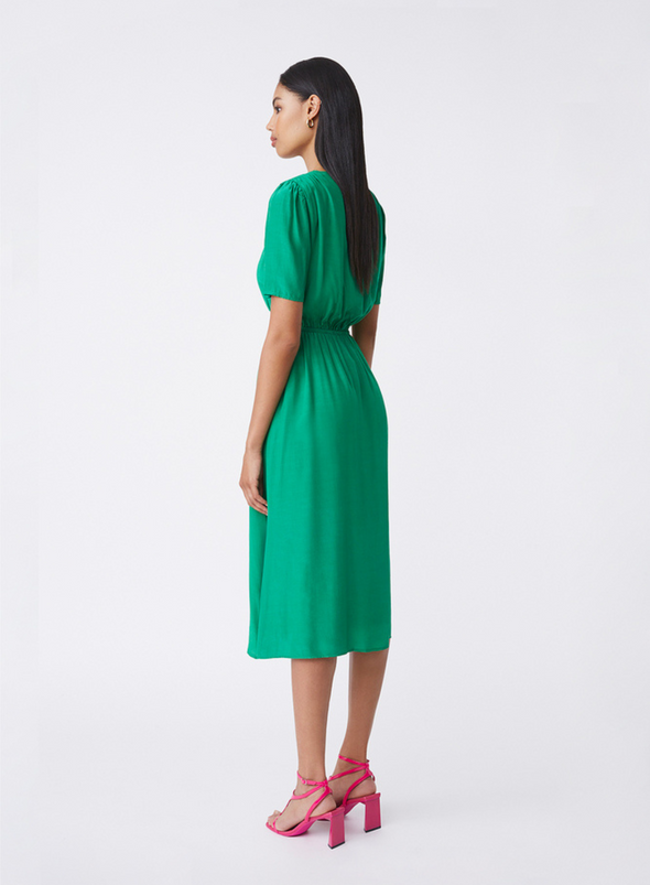 Ciska Dress in Vert from Suncoo