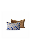 Stitched Cushion in Blue Brush (25x40) from Doris for HK Living