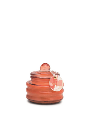 Beam 3oz Small Red Glass Vessel - Pomelo Rose from Paddywax
