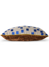 Stitched Cushion in Blue Brush (25x40) from Doris for HK Living