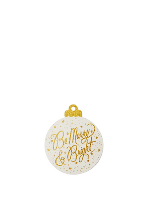 Be Merry & Bright Die cut Gift Tags from Rifle Paper Co.