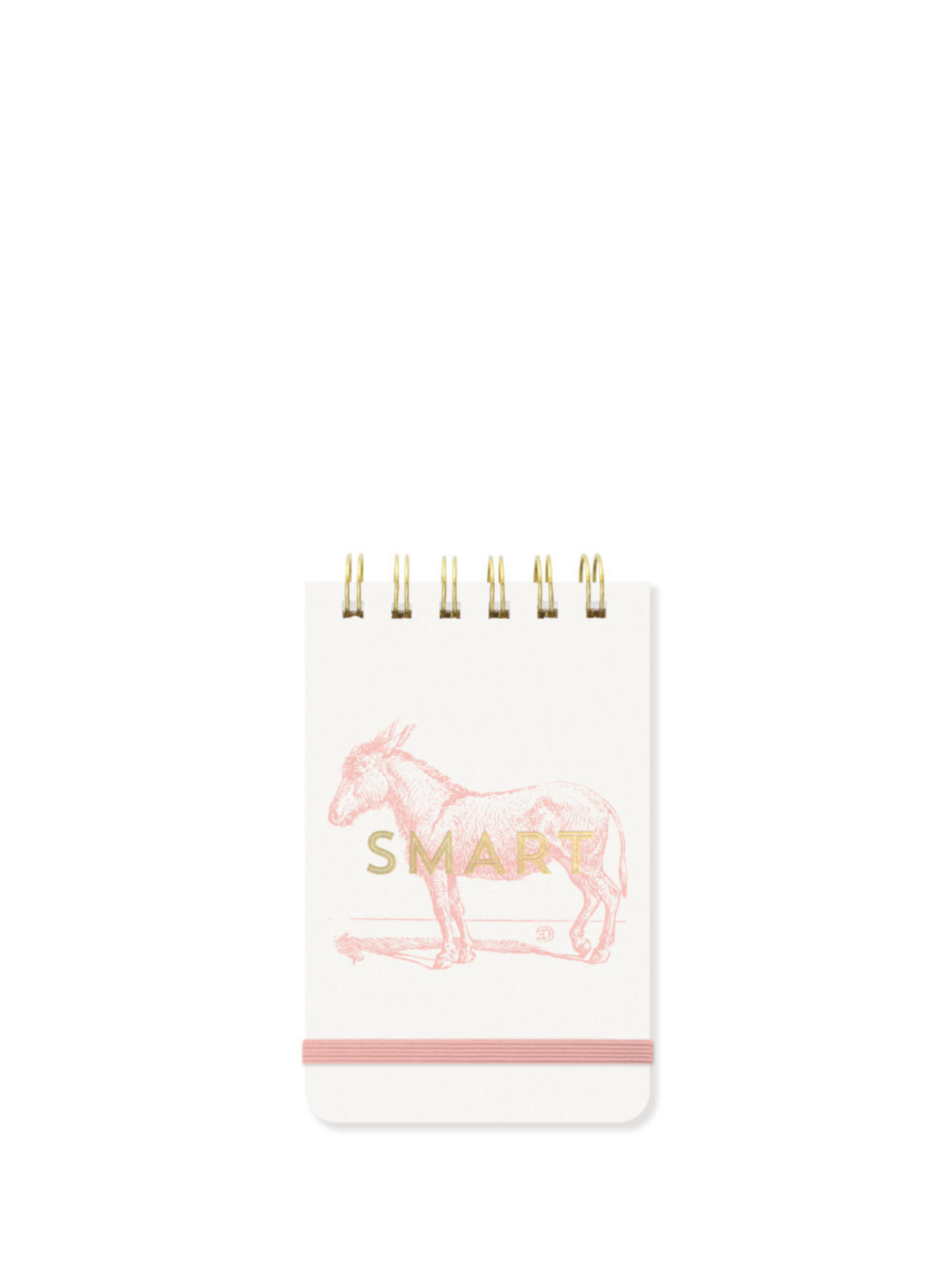 Vintage Sass Smart Donkey Twin Wire Notepad from Designworks ink.