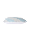 Striped Velvet Cushion Ice Blue from HK Living