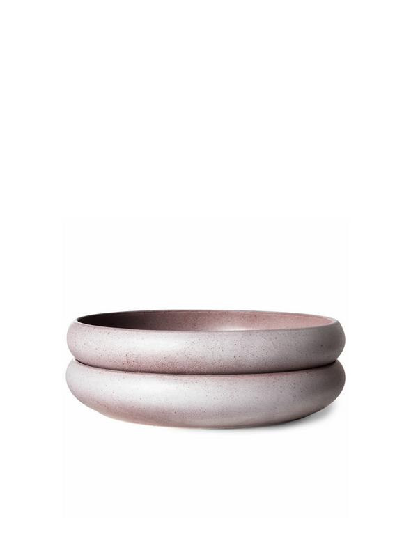 Bold & Basic Ceramics: Purple Deep Plate from HK Living