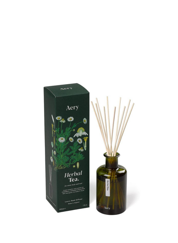 Herbal Tea Reed Diffuser - Chamomile Lavender & Eucalyptus from Aery Living