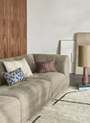 Stitched Cushion in Blue Brush (25x40) from Doris for HK Living
