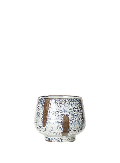 Hiro Flowerpot Blue 14cm By Lauvring