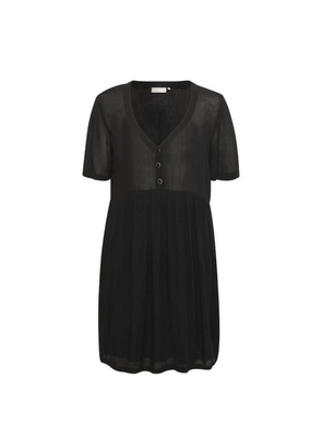 Tara Short Dress in Deep Black from Kaffe