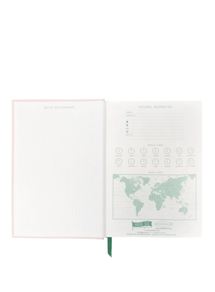 Vintage Sass- For Fox Sake Hardcover Journal from Designworks Ink