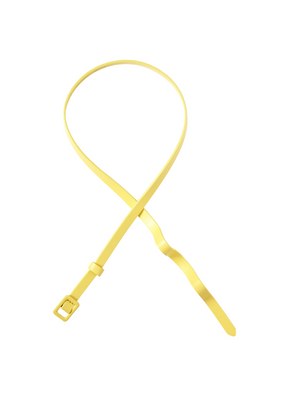 Leather Covered Belt Lemon Yellow from King Louie