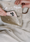 Phonebag Hang on in Gold from Keecie