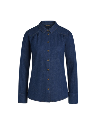 Carina Blouse Chambray in Denim Blue from King Louie