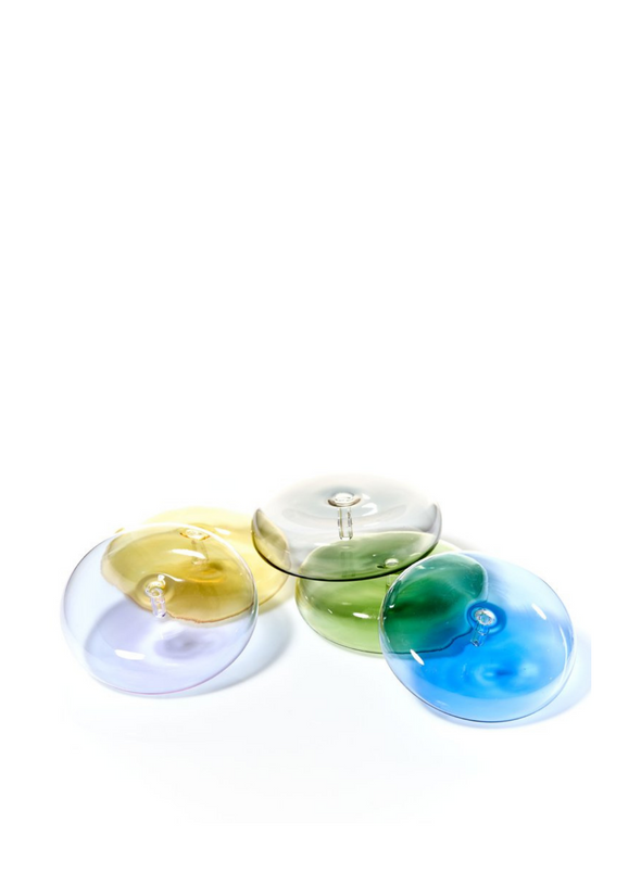 Dimple Glass Incense Holder - Lavender from MÆGEN