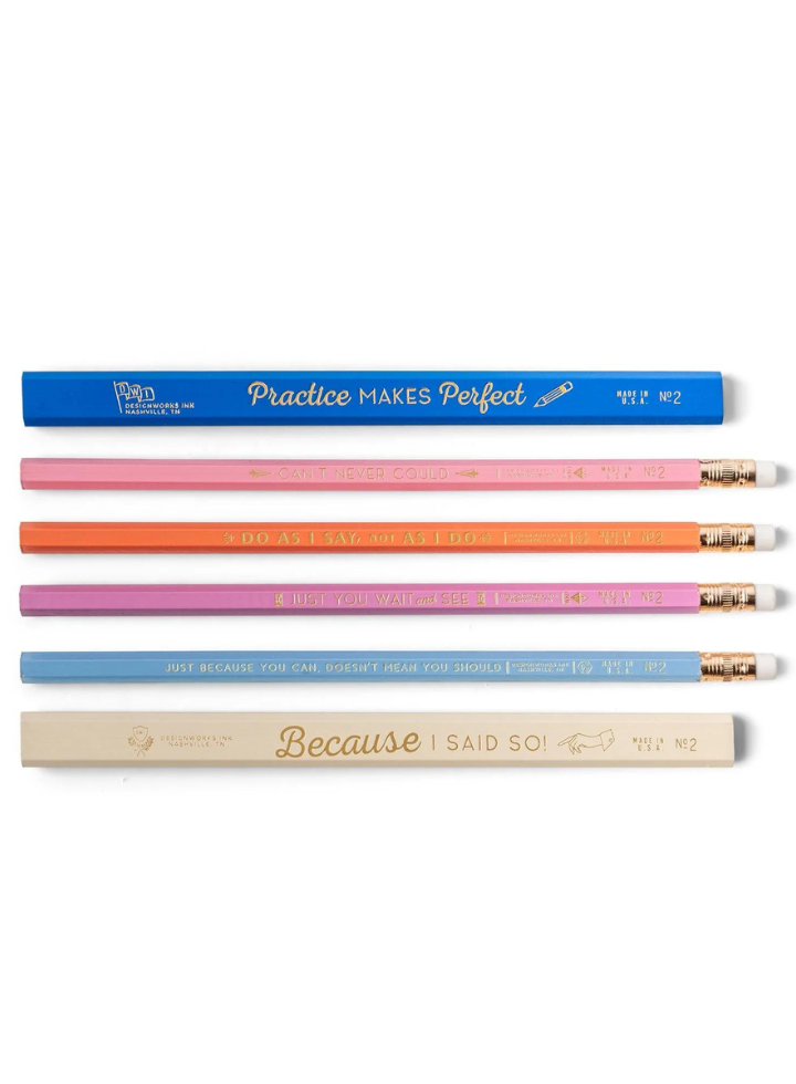 Designworks Ink Pencil Set - Mother Knows Best