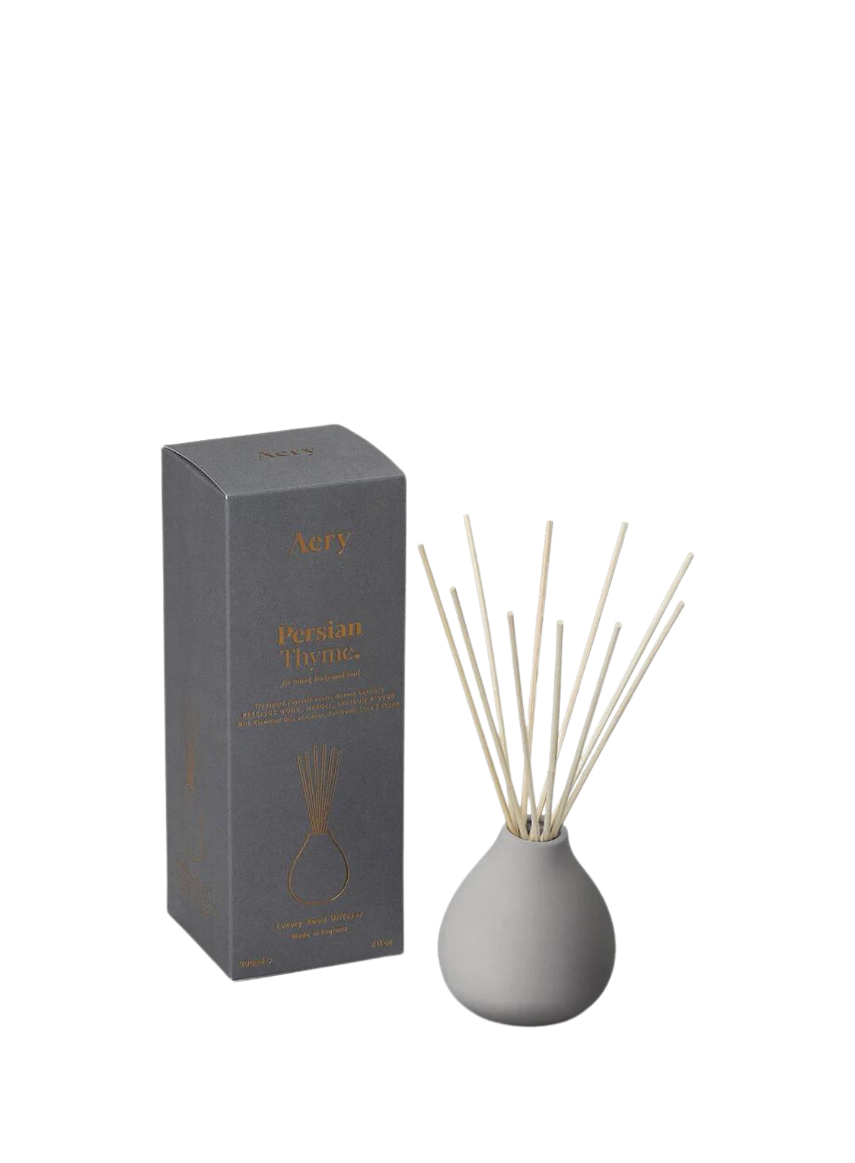 Persian Thyme Reed Diffuser - Neroli Saffron & Oudh from Aery Living