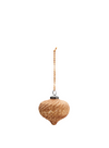 Hanging Striped Glass Ornament from Madam Stoltz