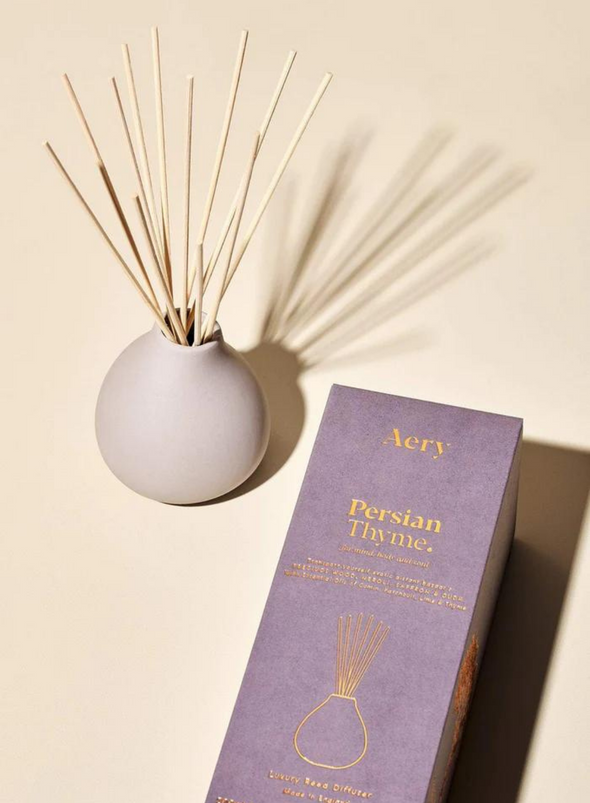 Persian Thyme Reed Diffuser - Neroli Saffron & Oudh from Aery Living