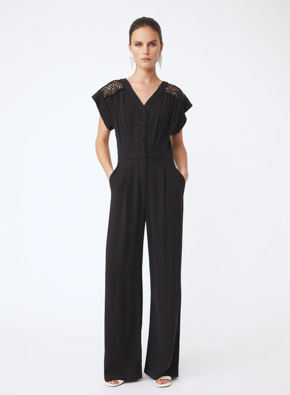 Timéa Jumpsuit in Noir from Suncoo