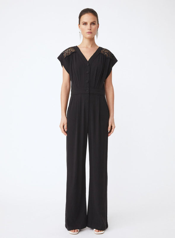 Timéa Jumpsuit in Noir from Suncoo