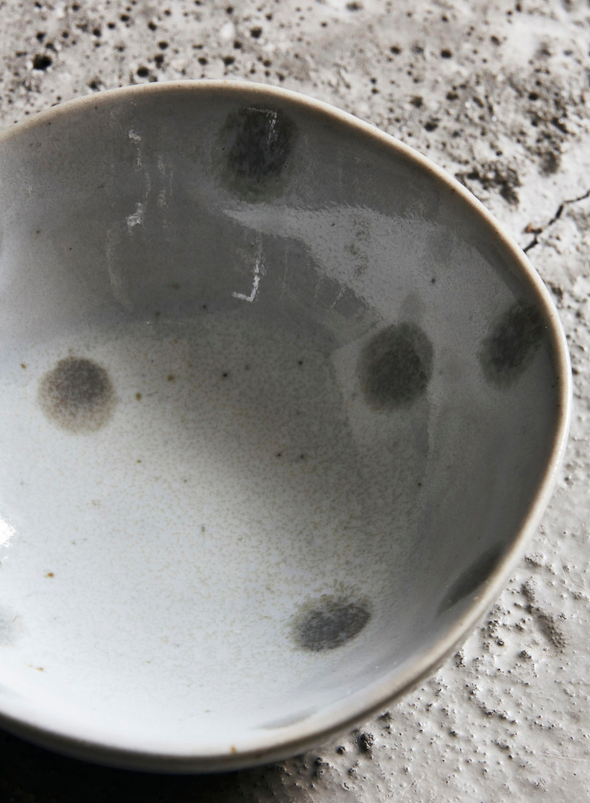 Small White Bowl with Dots from House Doctor
