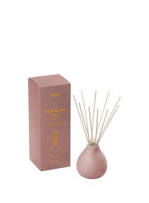 Moroccan Rose Reed Diffuser - Rose Tonka & Musk from Aery Living